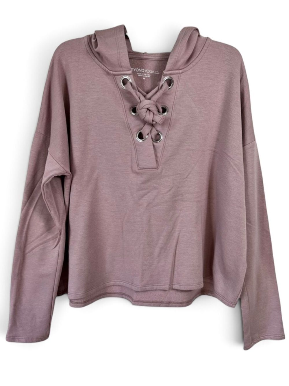 Beyond Yoga Lace Up Sweatshirt